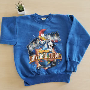 Vtg Universal Studios Kids Youth Sweater  M Youth